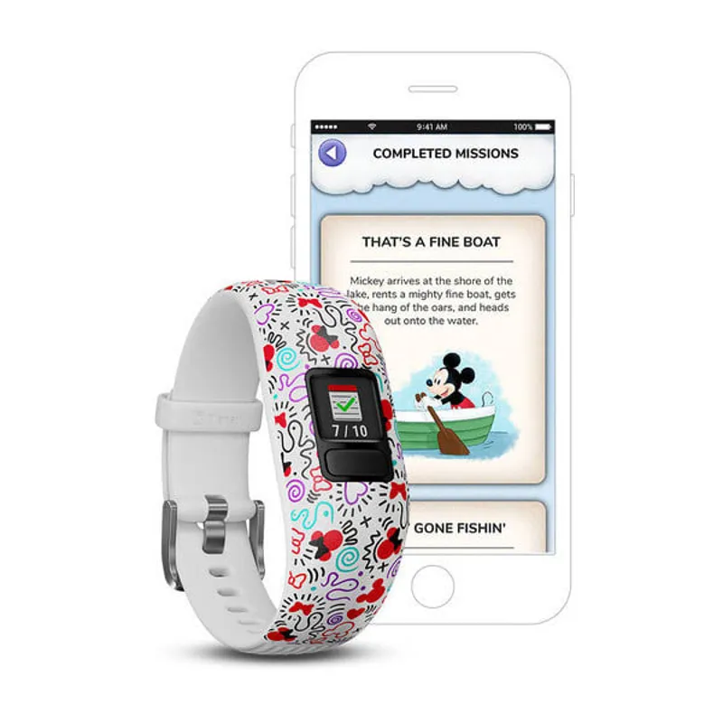 Garmin Vivofit Jr. 2 Fitness Activity Tracker Minnie Mouse-2